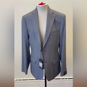NEW - RW & CO Men's Classic Gray Blazer Slim Fit Size 40 | Man’s blazer New Gray